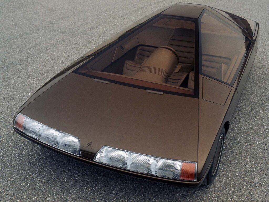 The Citroën Karin concept car unusual shape