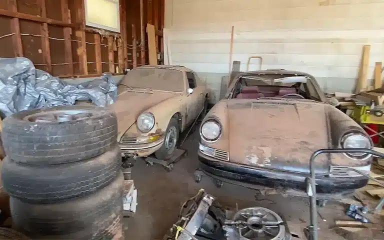 man found Porsche 912 in Missouri garage after two years