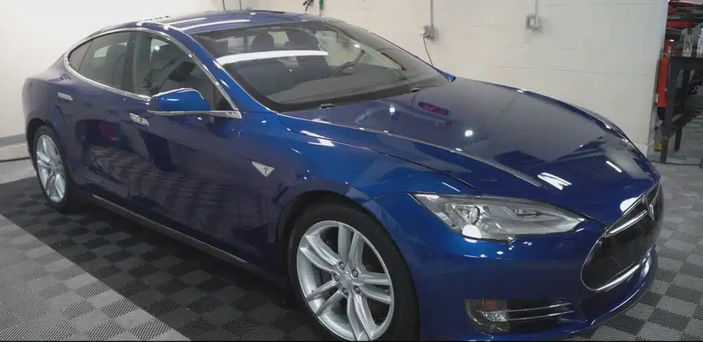 tesla model s surprise cabin