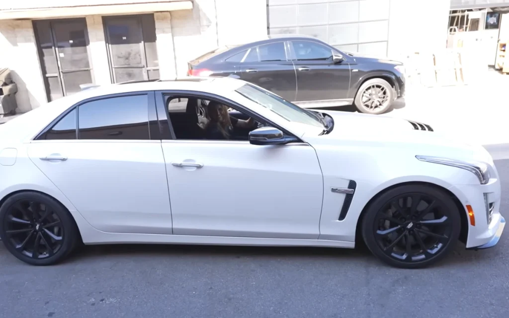 A Cadillac CTS-V with a stolen car history isn’t usually at the top of anyone’s wishlist, but automobile YouTuber Emelia Hartford isn't exactly a typical buyer.