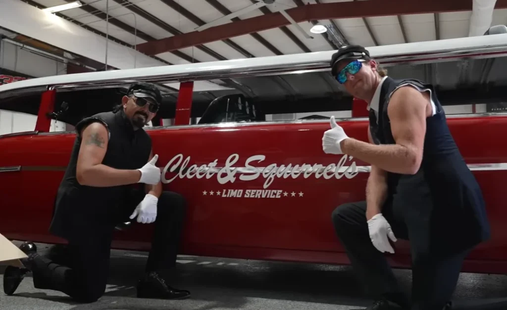 Cleetus McFarland bought a $9,900 ’57 Chevy limo on Facebook Marketplace and turned it into a 1,500-hp monster with the engine mounted inside the cabin
