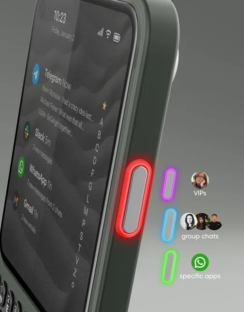 For those who like their tech with a healthy pinch of nostalgia, take a look at the Clicks Communicator Android phone, which has a strong BlackBerry vibe and features a headphone jack