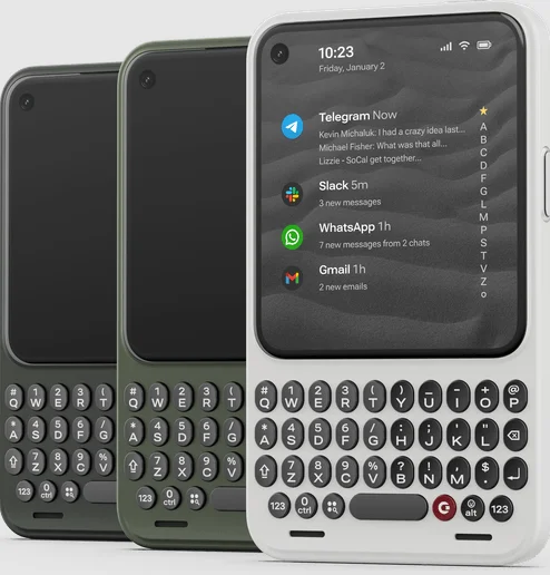 For those who like their tech with a healthy pinch of nostalgia, take a look at the Clicks Communicator Android phone, which has a strong BlackBerry vibe and features a headphone jack
