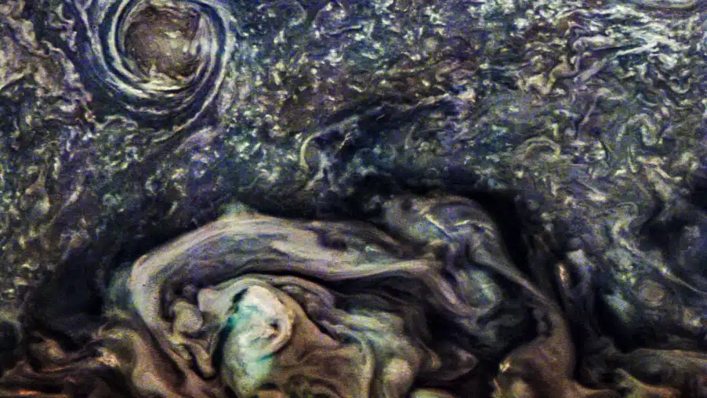 NASA Juno spacecraft around Jupiter