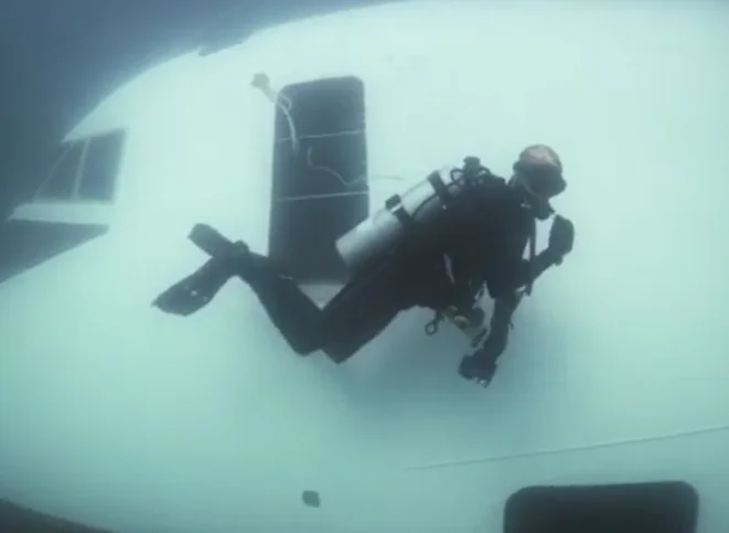 There is a giant Boeing 747 submerged at the bottom of the ocean, and it's a surprising alternative to the Mojave Desert