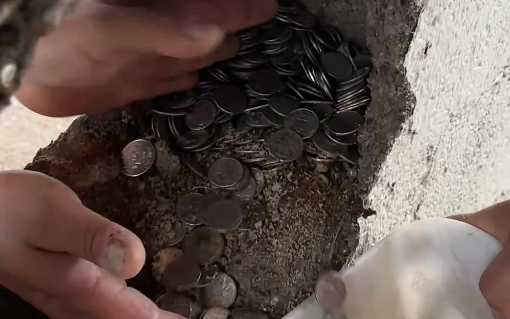 Upgrading a car wash usually means dealing with worn-out equipment, not stumbling across hidden treasure.