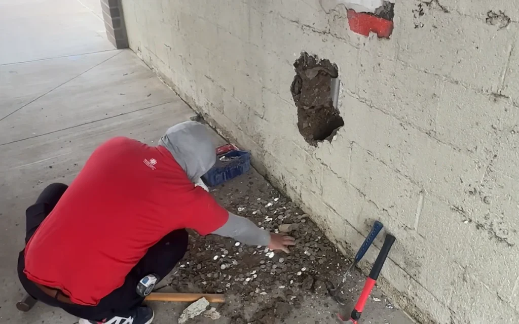 Upgrading a car wash usually means dealing with worn-out equipment, not stumbling across hidden treasure.