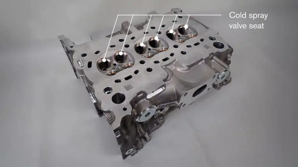 Nissan eco hybrids use a Nissan engine with cold-spray technology, boosting efficiency and durability in the hybrid drivetrain across global models