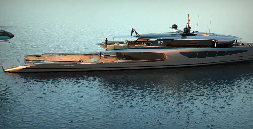 Project Javelin luxury superyacht concept