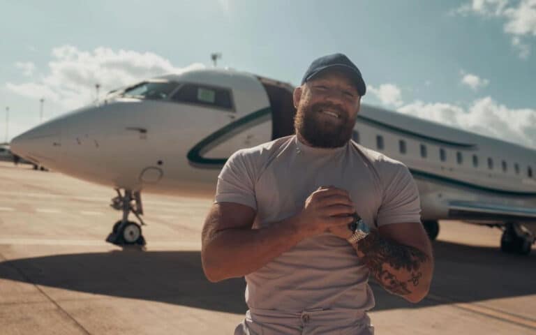 Conor McGregor luxury private jet 'dominates the skies'