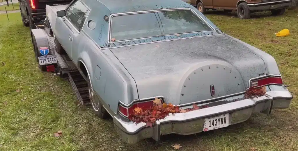 lincoln continental barn find feature