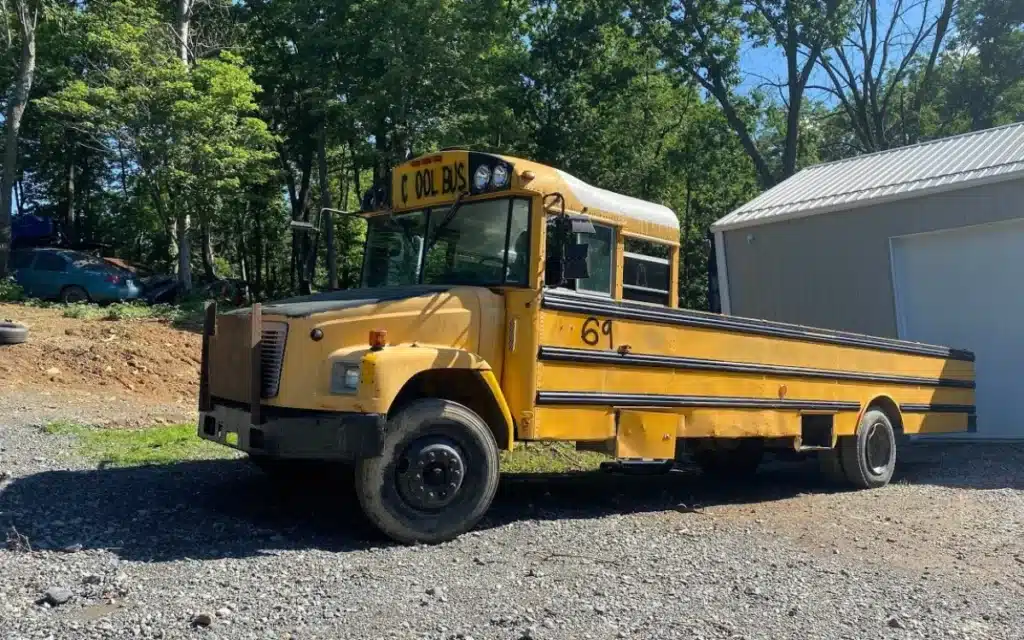 converted school bus