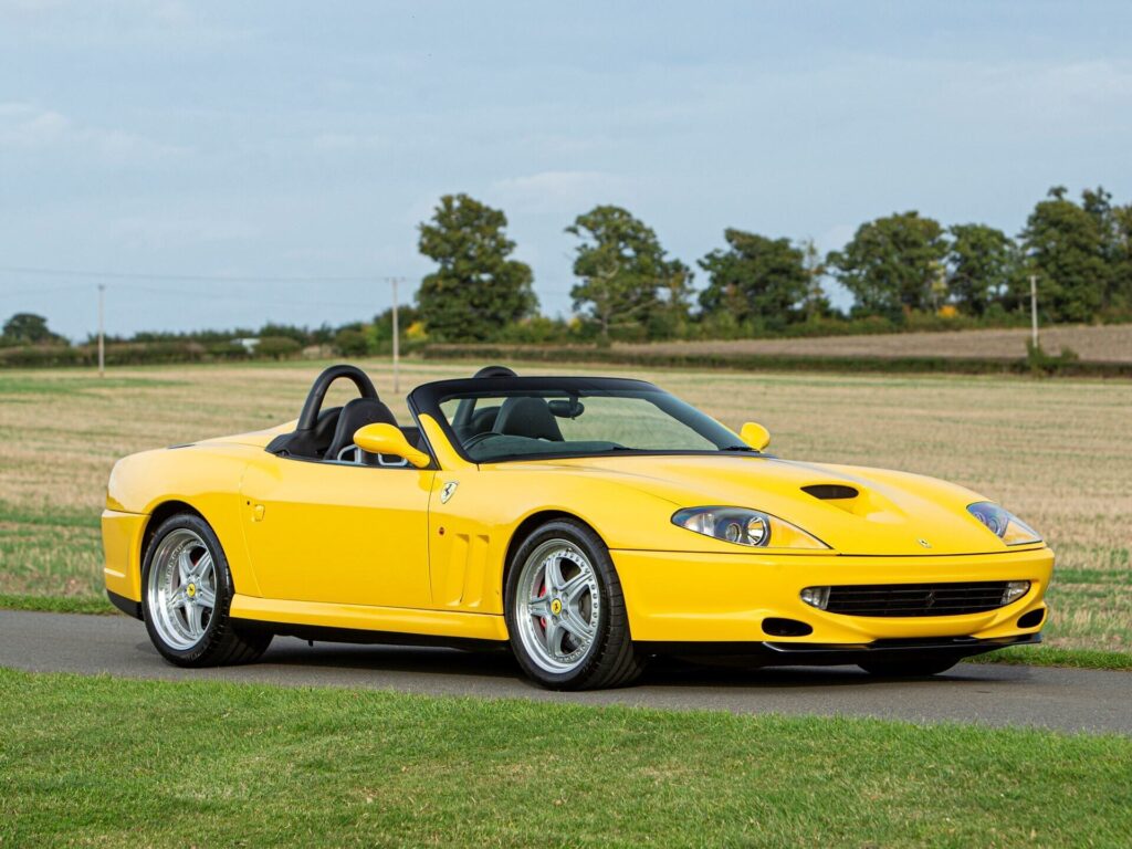 convertible Ferrari up for auction from the single-owner car collection