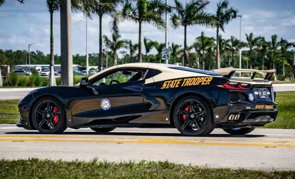 A C8 Corvette that was seized by the Florida Highway Patrol and then became a police vehicle has won America’s Best Looking Cruiser Contest