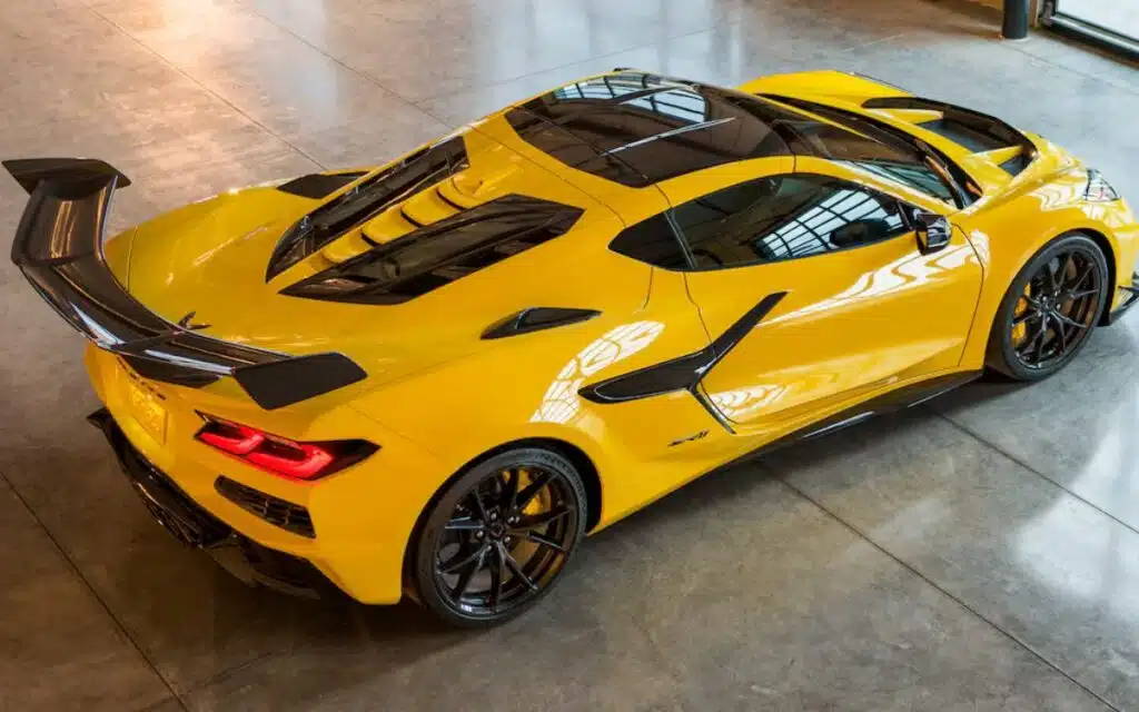 Corvette ZR1 features the 'most power ever from a factory Corvette' with 1,000HP