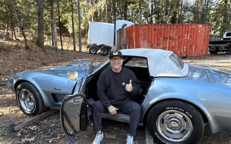 A treasured 1973 Chevy Corvette that was stolen was recovered through social media in a Christmas miracle