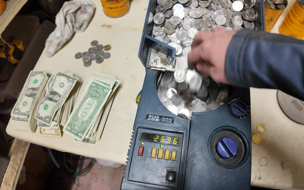 Upgrading a car wash usually means dealing with worn-out equipment, not stumbling across hidden treasure.