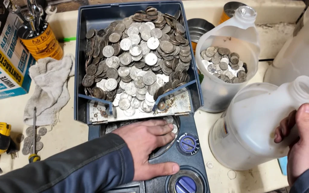 Upgrading a car wash usually means dealing with worn-out equipment, not stumbling across hidden treasure.