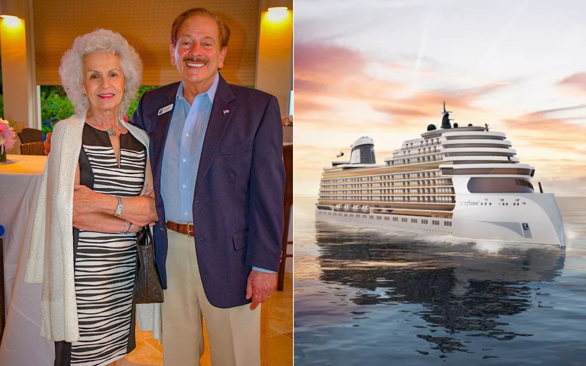 Couple live out dream life after selling home and buying $2.5 million cabin on cruise ship