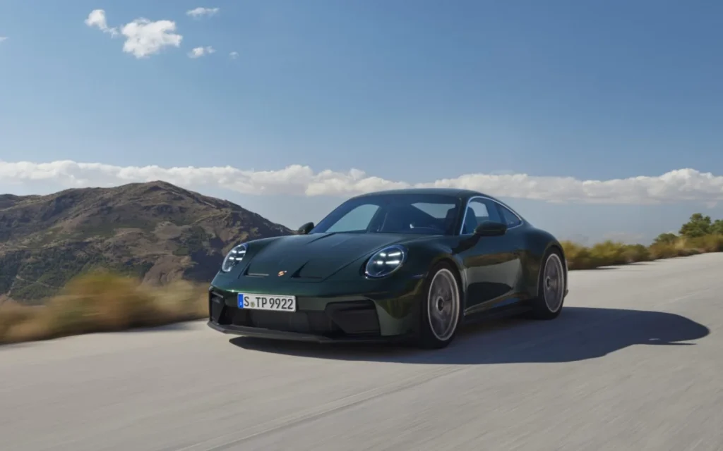 A British couple marked their 70th wedding anniversary by treating themselves to a Porsche 911 GT3