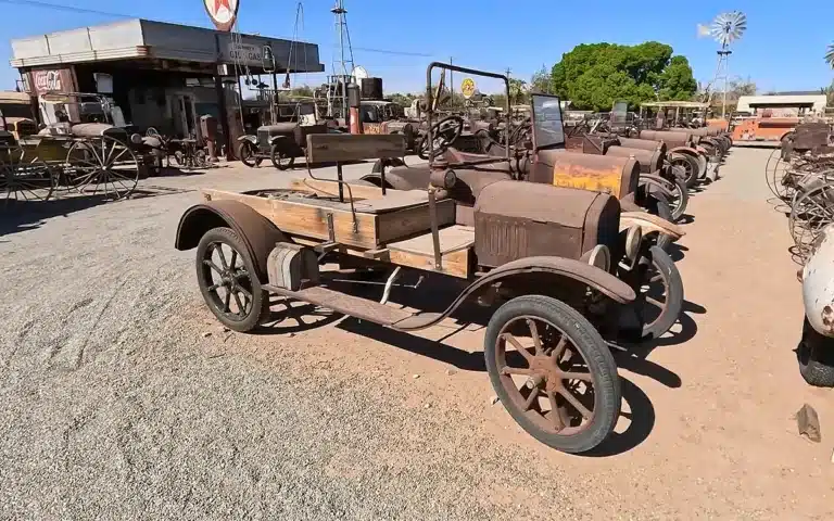 vintage cars in California
