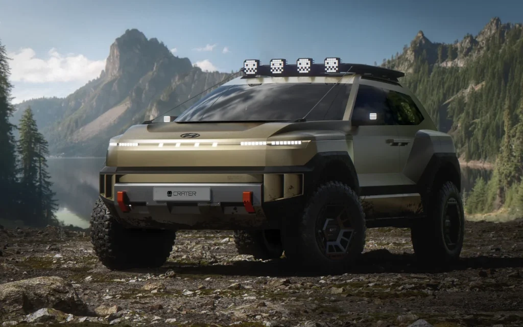 The Hyundai Crater concept car recently made its debut at AutoMobility LA 2025, and it’s a vehicle made for adventures