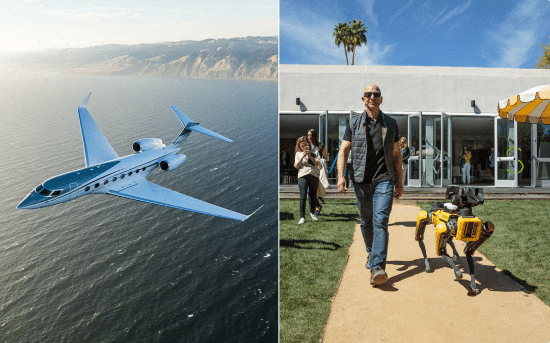 These are the craziest, most expensive jets, mansions and yachts Jeff Bezos owns