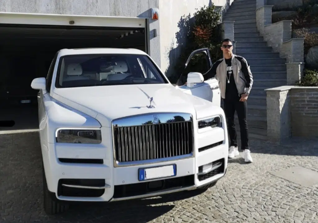 Cristiano Ronaldo boasts an incredible car collection including a  million Bugatti