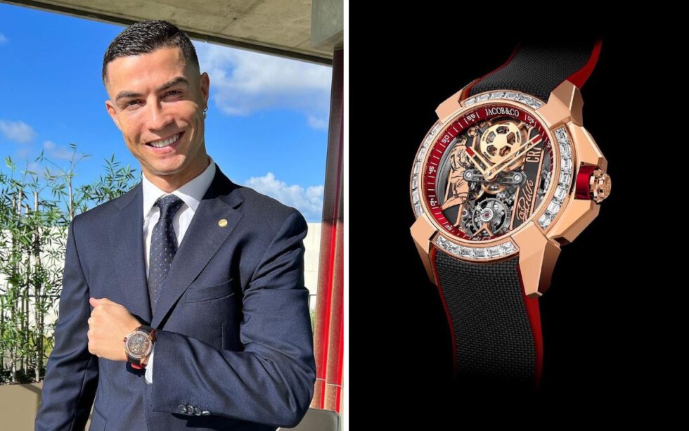 Cristiano Ronaldo takes a dig at Manchester United with new watch