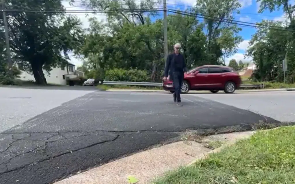 Virginia man is facing vandalism charges after he drew a makeshift crosswalk at a particularly dangerous intersection