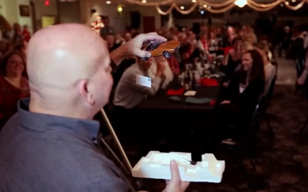 Employee gets surprise of a lifetime after 40 years of dedication with 1972 Chevrolet Corvette