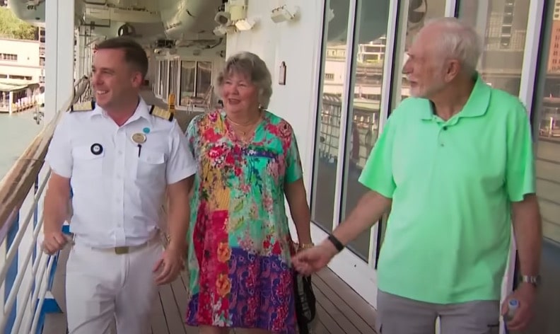 Couple lives on cruise ships because it's cheaper than retirement home