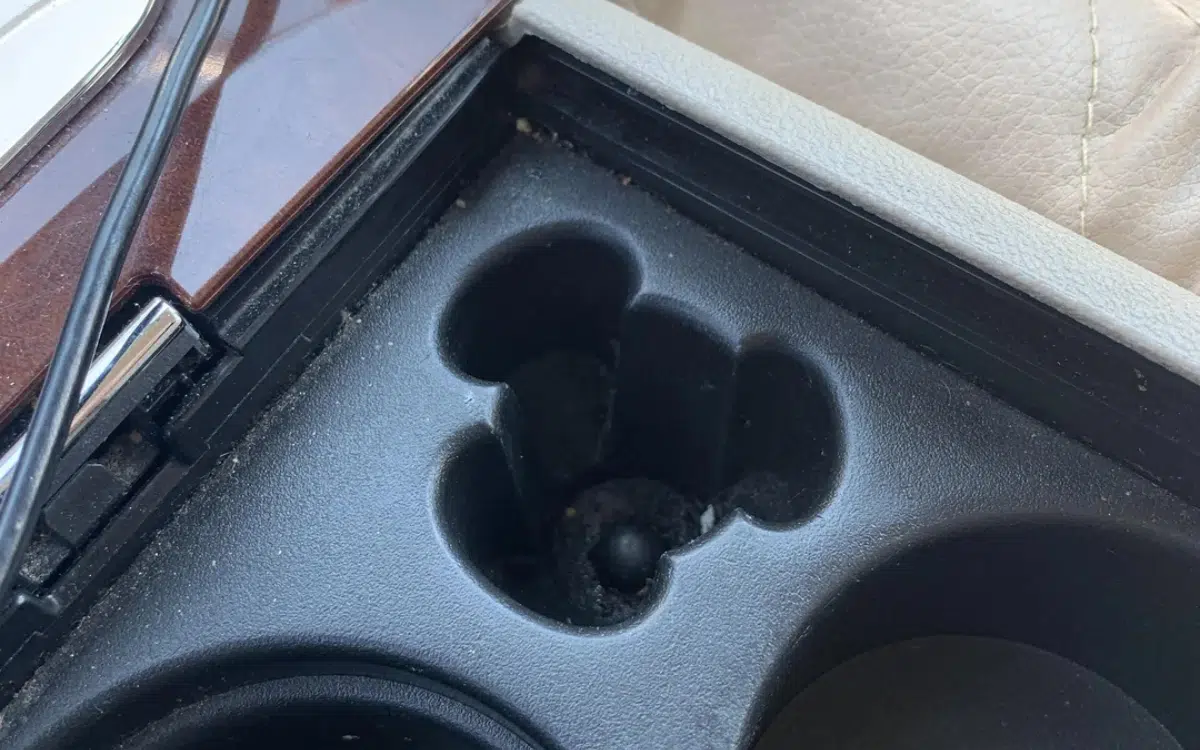 Driver left baffled by purpose of strangely shaped hole in their car’s cup holder