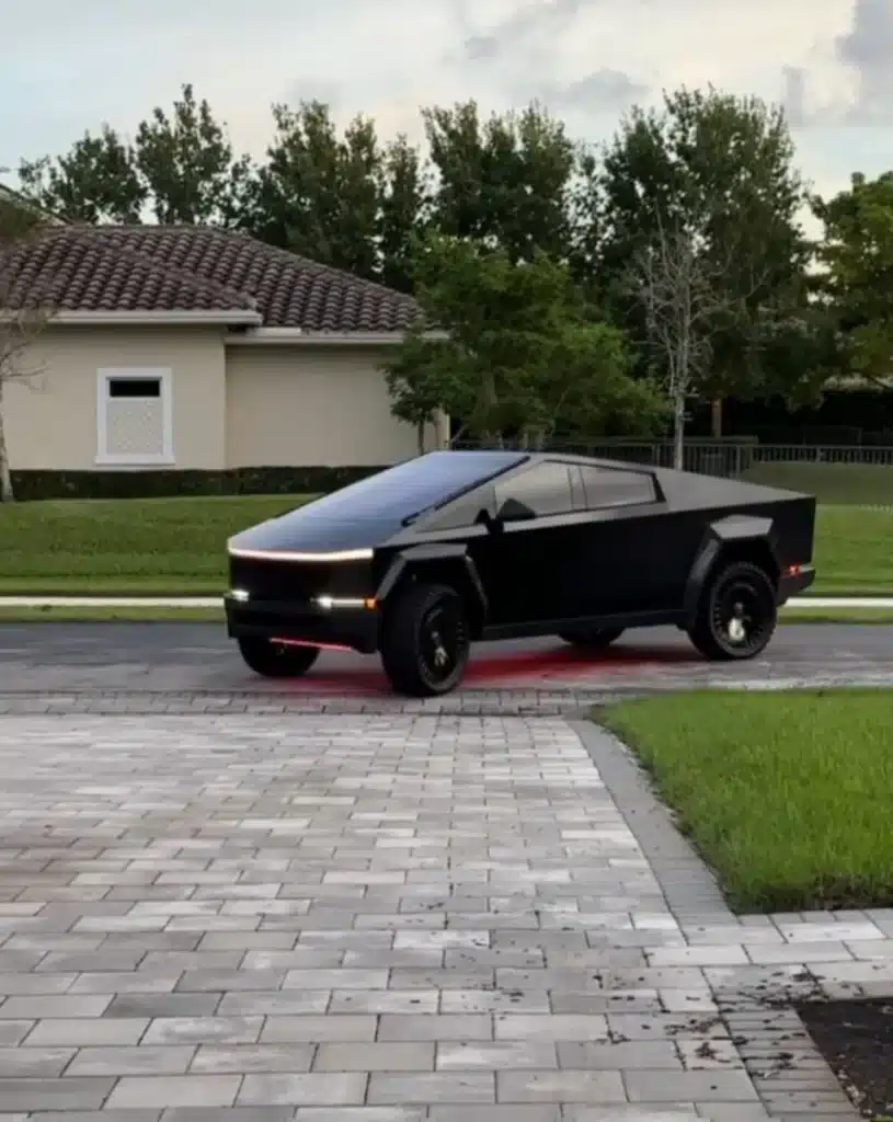 shaq tesla cybertruck carbon fiber