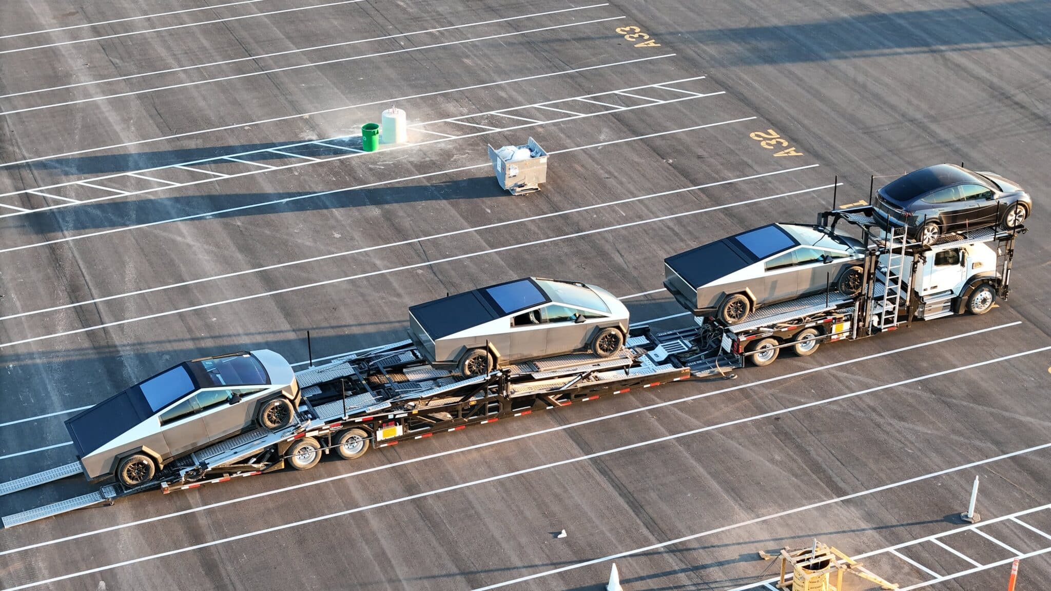 Footage suggests Cybertruck production has been ramped up