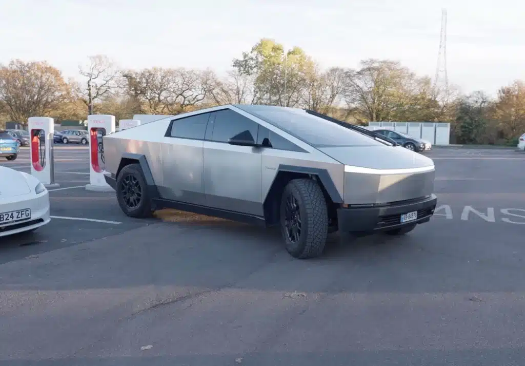 YouTuber brought first ever Cybertruck to UK but ran into a big issue