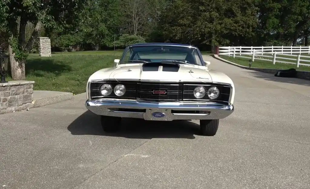 Rare Mercury Cyclone Spoiler was trapped in a basement for 40 years but is now back to its true beauty