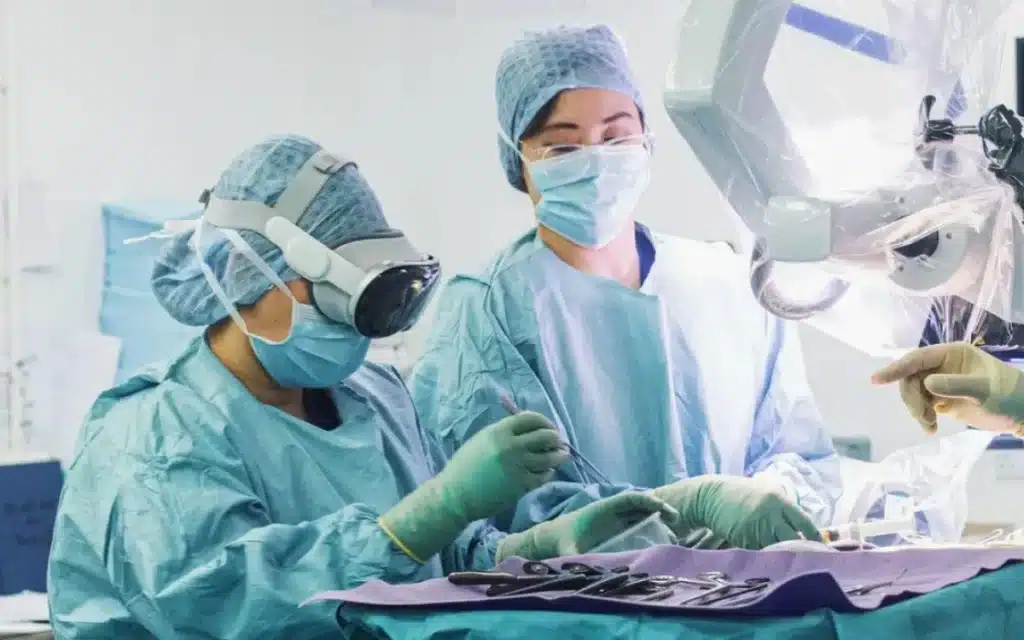 Apple Vision Pro used during surgery for the first time