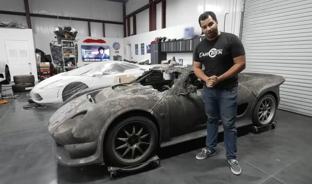 YouTuber bought British hand-built supercar for $250