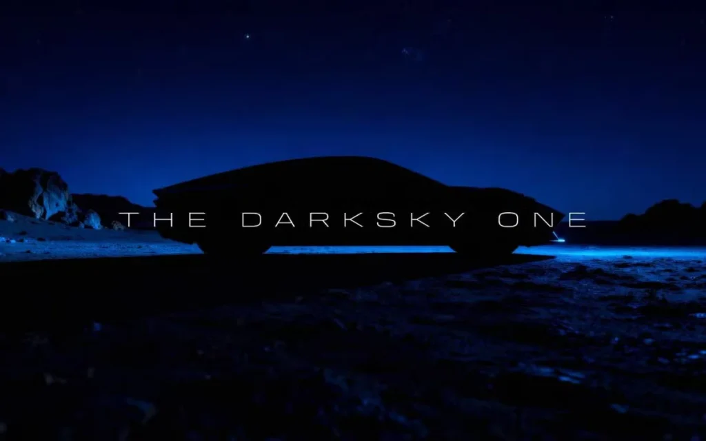 DarkSky International’s DarkSky One is a night-optimized supercar concept that aims to reduce glare and rethink how cars handle driving after dark