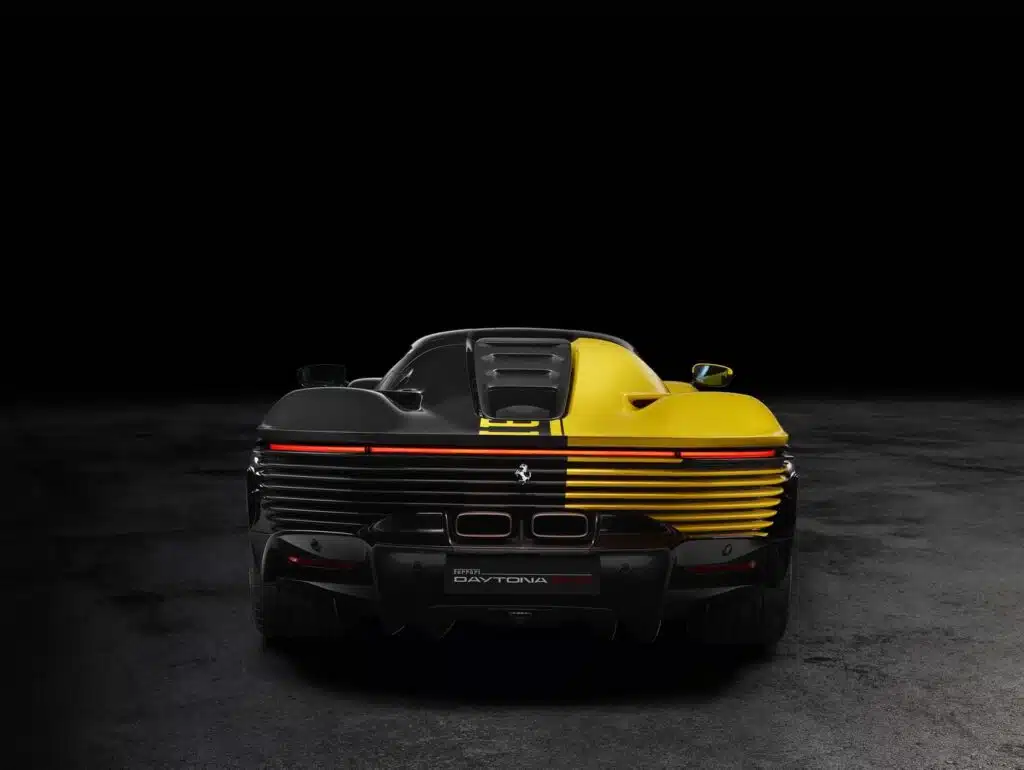A one-of-a-kind Ferrari Daytona SP3 has been unveiled, and it has been given special 599+1 status