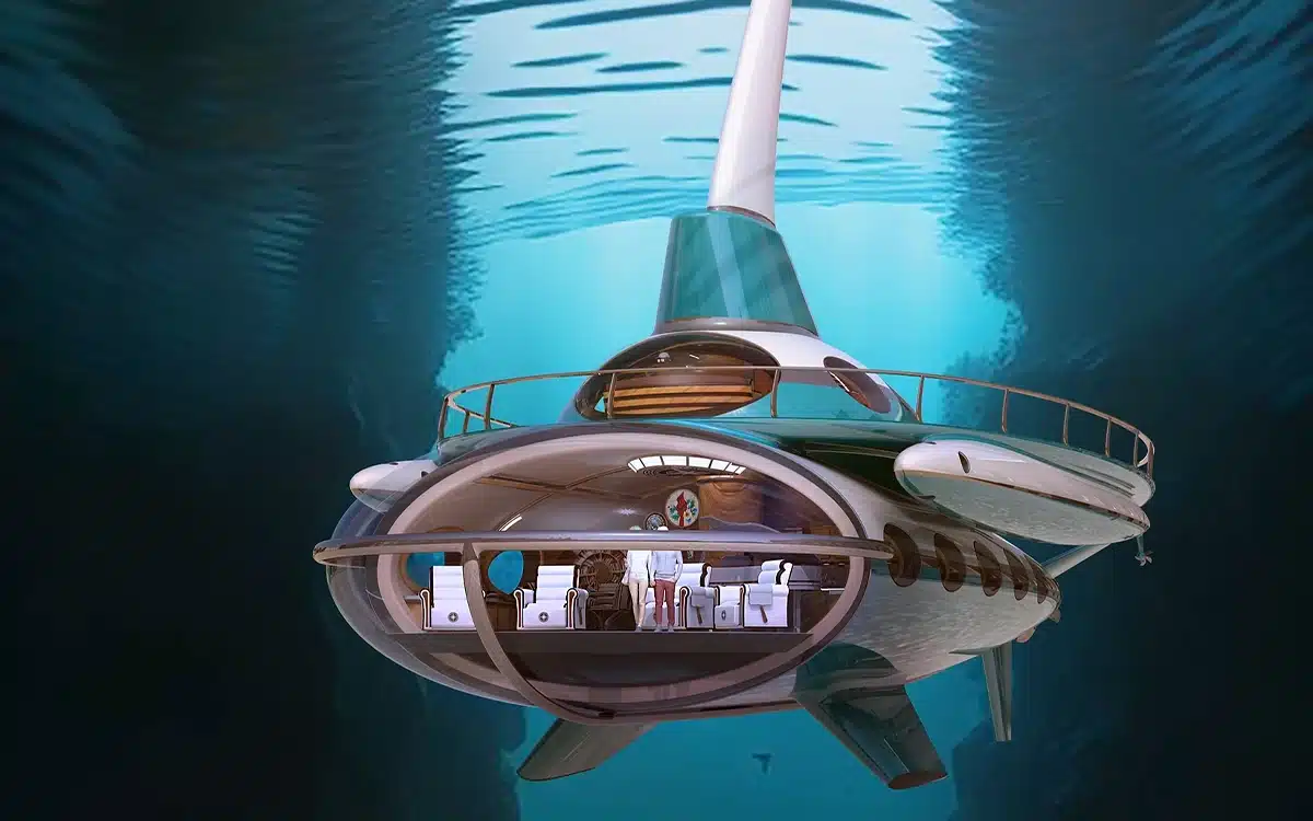 World’s most luxurious submarine is a lavish hotel on the seabed