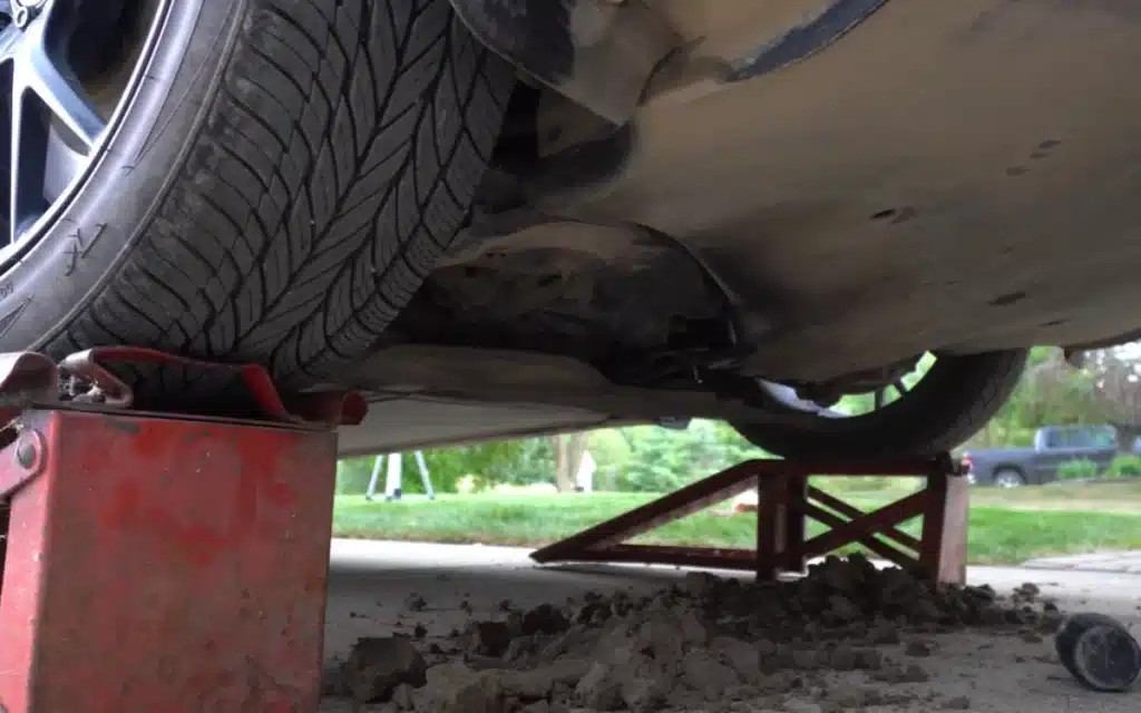 A Michigan YouTuber opened up his Tesla Model 3 after 36,000 miles and uncovered over 32 pounds of packed dirt hidden inside the car’s panels