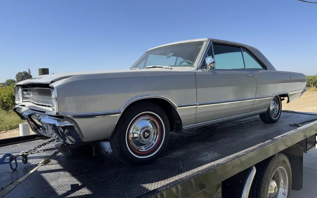 Owner of 1967 Dodge Dart reunited with classic car six months after it was stolen and he thought it was gone forever