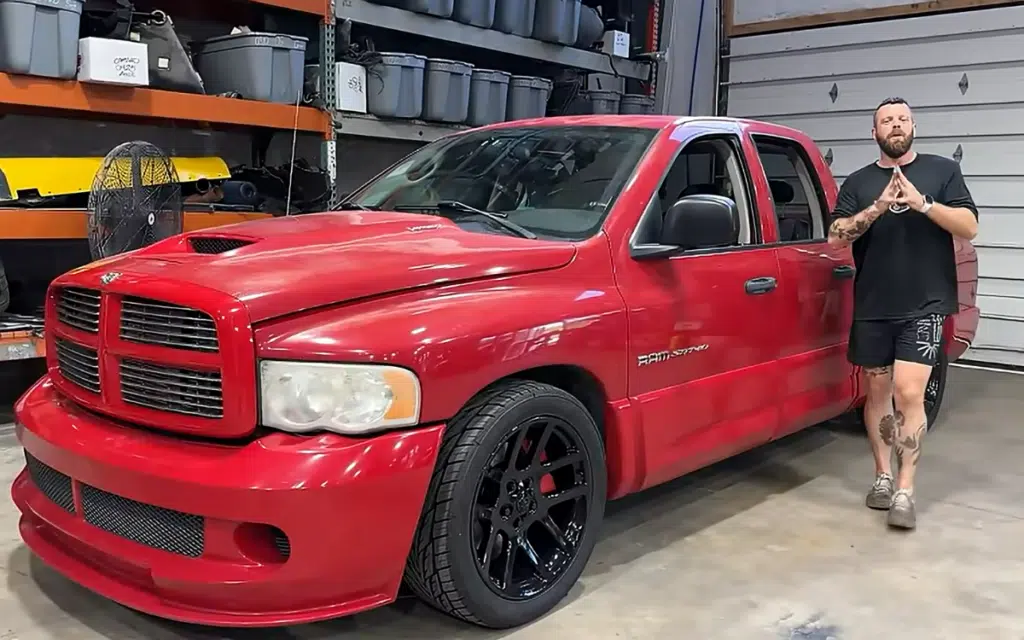 Man bought truck from Facebook Marketplace and turned it into world's first Dodge Demon truck