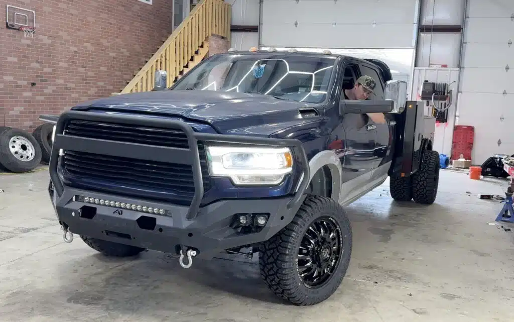 A couple of brothers told their dad they would scrap his old Dodge Ram truck, but instead, they secretly fixed it up and surprised him with it