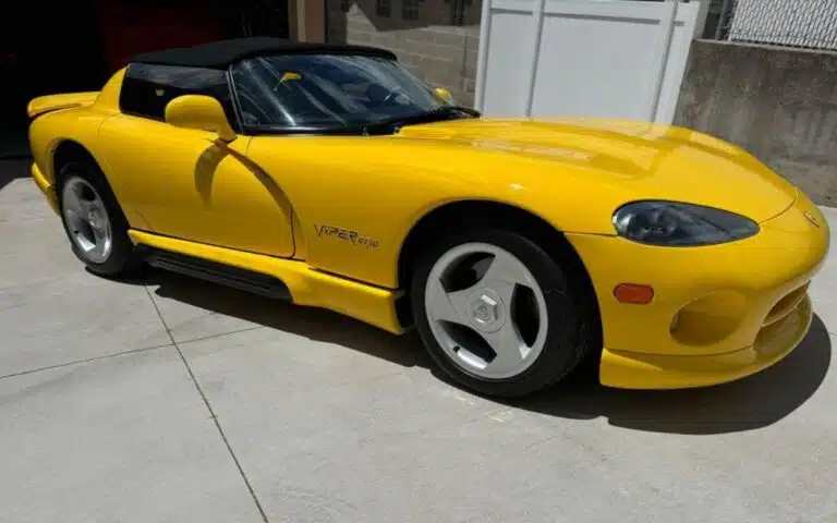 Bright yellow 1994 Dodge Viper