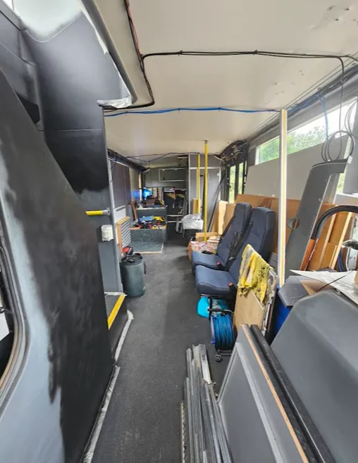 She bought a double decker bus off eBay for $24,000 and moved in full time, and the story behind it is even more outrageous than the listing
