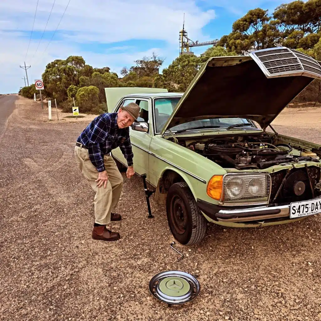 Doug Marchant Mercedes mechanic