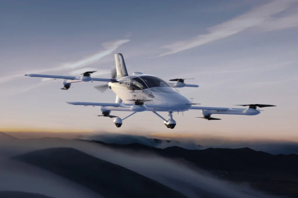 Pilotless electric air taxi with 125-mile range took to the skies in China like a scene from 'Robocop'